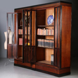 Antieke kast / zeer groot bureau én boekenkast Pander art deco ca. 1915 (No.155074)