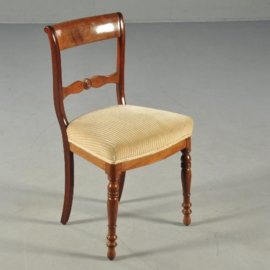 Antieke stoelen / losse stuks mahonie stoelen 1825-1850 meerdere beschikbaar (No.993161)