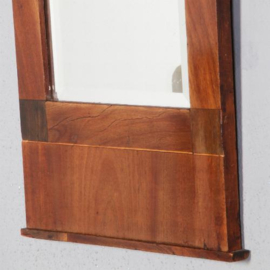 Antieke spiegel / klein laat Empire / vroeg Biedermeier spiegeltje (No.670644)