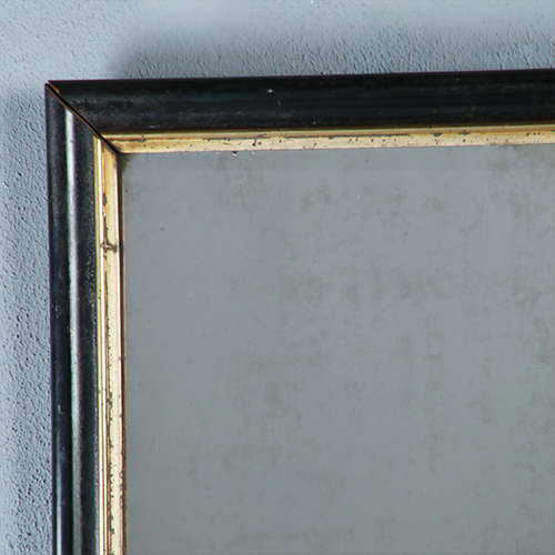 Damspiegel of Penantspiegel met gedeeld spiegelglas ca 1800 (No.290821) 1,53 m. hoog