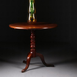 Antieke bijzettafels / wijntafels / Engelse Georgian tilttop table ca. 1800 (No.770341)