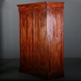 Antieke kast / Notariskast / Hollandse strakke vroeg biedermeier tweedeurskast ca. 1815 (No.561258)