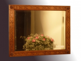 Antieke spiegels / antieke rechthoekige spiegel (No.80176)