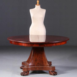 Antieke tafel / Hollandse sluierpoot vroeg Biedermeier ca. 1820 tot 16 personen (No.692452)