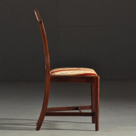 Antieke stoelen / Stel van 8 antieke stoelen ca. 1910 w.v 2 hogere armstoelen incl. stoffering naar wens. (No.992021)
