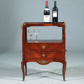 Uitzonderlijke kwaliteit Etagiere of commode Napoleon III ca 1865 Palissander en brons (No.281445)