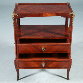 Uitzonderlijke kwaliteit Etagiere of commode Napoleon III ca 1865 Palissander en brons (No.281445)
