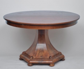 Antieke tafel / Ronde sluierpoottafel ca. 1820 (No.84151)