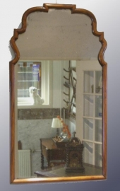 Antieke spiegel / Grote Soesterspiegel ca. 1800 0,97 X 0,55. (No.80139)