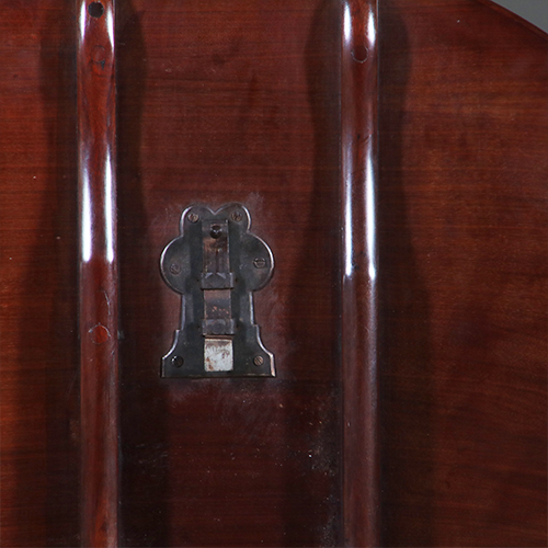 Massief mahonie tilttop  ca 1775 zeer solide  (No.301875)