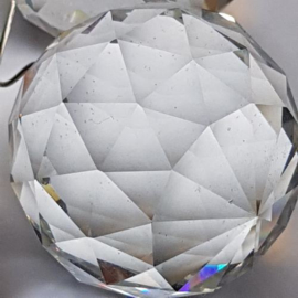 kolossale kroonluchter ca. 1950 met vele honderden geslepen bollen diameter 1,20 m.   (No.155511)