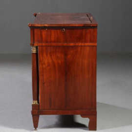 Antiek buffet / Empire klapbuffet ca. 1810 met uittrekbare etageré en zijbladen (No.780148)