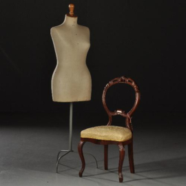 Antieke stoelen / Stel van 4 elegante Zweedse eetkamerstoelen ca. 1870   (No.450218)