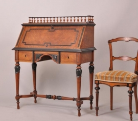 Antieke Bureaus / Damesbureau / Damessecretaire Willem III ca. 1875 (No.86587)