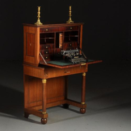 Antieke bureaus / Franse mahonie secretaire in empire stijl ca. 1850 (No.522355)