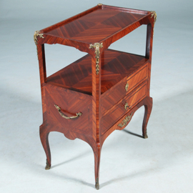 Uitzonderlijke kwaliteit Etagiere of commode Napoleon III ca 1865 Palissander en brons (No.281445)