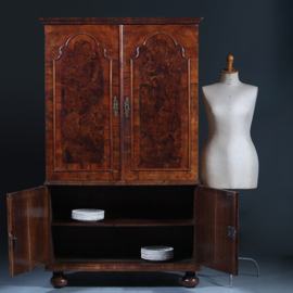Antieke kasten Barok Luierkabinet / klein Hollands kabinet  ca 1730 (No.252025)