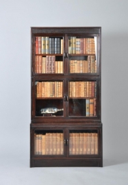Antieke kast / Engelse mahonie boekenkast  ca. 1900 (No.86551)