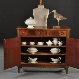 Antieke kast / Penantkast in Louis Seize stijl ca. 1915 bovenblad later (No.522363)