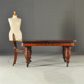 Antieke tafel / Stoer schotse windout table ca. 1860 prachtig doorleefd (No.110564)