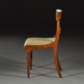 Antieke stoelen / Naar keuze: 4, 5 of 6 Victoriaanse eetkamerstoelen ca. 1850 in  mahonie    (No.450220)