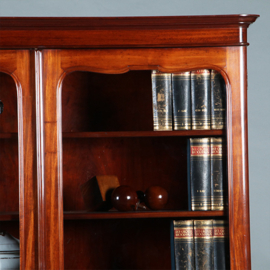 Boekenkast voor een wiskundige in massief mahonie ca 1840 Hollands (No.271730)