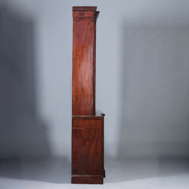 Grote break front Bibliotheekkast  met 6 deuren en 12 laden ca 1900 (No.422410)