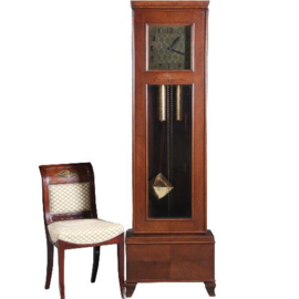 Antiek Varia / Staand horloge art deco ca. 1910 vierkante wijzerplaat en slinger -met garantie (No.661151)