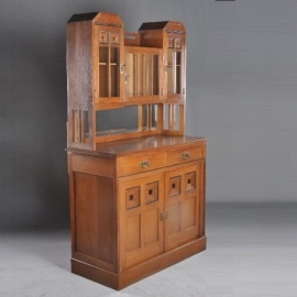 Antieke kast / Art Deco / Amsterdamse school buffet ca. 1910 (No.662501)