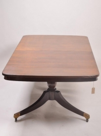 Antieke tafel / Engelse tafel, als chique grote keukentafel of vergadertafel van 3.38 m. (No.84147)