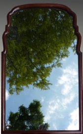 Antieke Spiegels / Soesterspiegel 1790-1810 notenhout (No.80160)