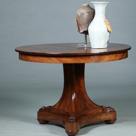 Vroeg Biedermeier bijzettafel of kleine eetkamertafel mahonie ca 1820 (No.272705)