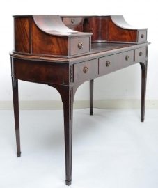 Antieke bureaus / Carlington Desk mahonie ca. 1860 (No.78212)