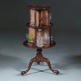 Stommeknecht of beter nog stommeboekenknecht Georgian ca 1800 draaibaar (No.222110)
