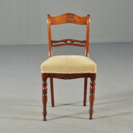 Antieke stoelen / losse stuks mahonie stoelen 1825-1850 meerdere beschikbaar (No.993161)