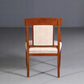 Antieke armstoelen / Stel van 2 Deense armstoelen ca. 1920 in mahonie (No.622433)