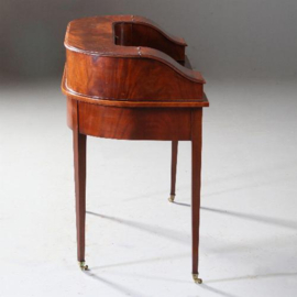Antieke bureaus / Carlton House desk in mahonie Mid Victorian  ±1870 vrijstaand (No.841267)