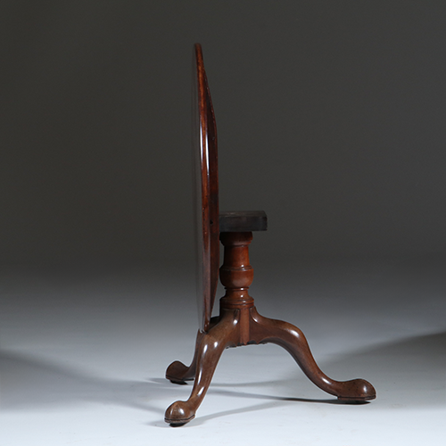Verlaagde massief mahonie tilttop ca 1775  (No.301870)