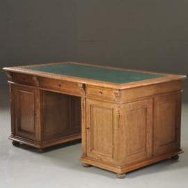 Antieke bureaus / Hollands bureau ca. 1880 met draaibare kast en afneembaar rekje (No. 451831)