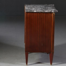 Antiek ladenkast / mahonie commode met marmer blad ca. 1910 (No.732516)