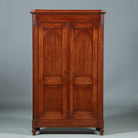 Klein Hollands poortkastje ca 1825 in bijzonder fraaie kleur en staat (No.260605)