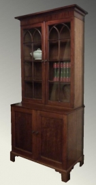 Antieke kast / Engelse boekenkast ca. 1840 (No.77139)