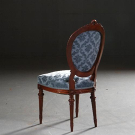 Antieke stoelen / stel van vier comfortabele stoelen  ca. 1890 (No.491653)