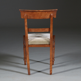 8 Eetkamer stoelen in bekleding naar wens Victoriaans ca 1875 (No.270105)