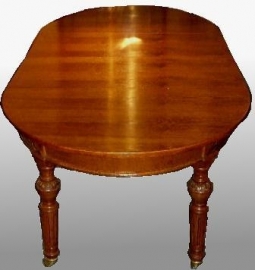 Antieke tafel / coulissentafel Victoriaans ca. 1850 (No.8498)