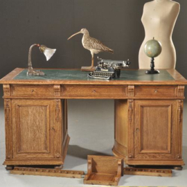 Antieke bureaus / Hollands bureau ca. 1880 met draaibare kast en afneembaar rekje (No. 451831)