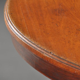 antieke tafel / Victoriaanse wind out table notenhout ca. 1880 met slinger (No.293052)