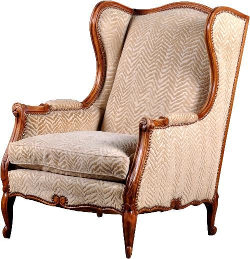 Antieke stoelen / Comfortabele notenhouten fauteuil jaren '30 in recente  bekleding (No.933291) | Verkochte antieke meubelen bibliotheek / beeldbank  / archief | AntiekSite.nl