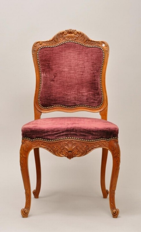 auditie Conciërge Spin antieke stoelen / 8 forse notenhouten eetkamerstoelen ca. 1940 (No.483899)  | Verkochte antieke meubelen bibliotheek / beeldbank / archief |  AntiekSite.nl