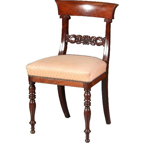 plaats saai tijdschrift Antieke stoelen / Stel van 18 mahonie stoelen ca. 1930 incl. nieuwe  bekleding naar wens (No.542442) | Antieke Stoelen Eetkamerstoelen |  AntiekSite.nl